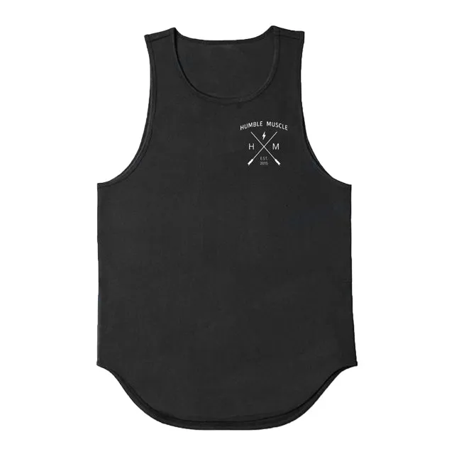 Mens Scoop Tank | HM X | Black