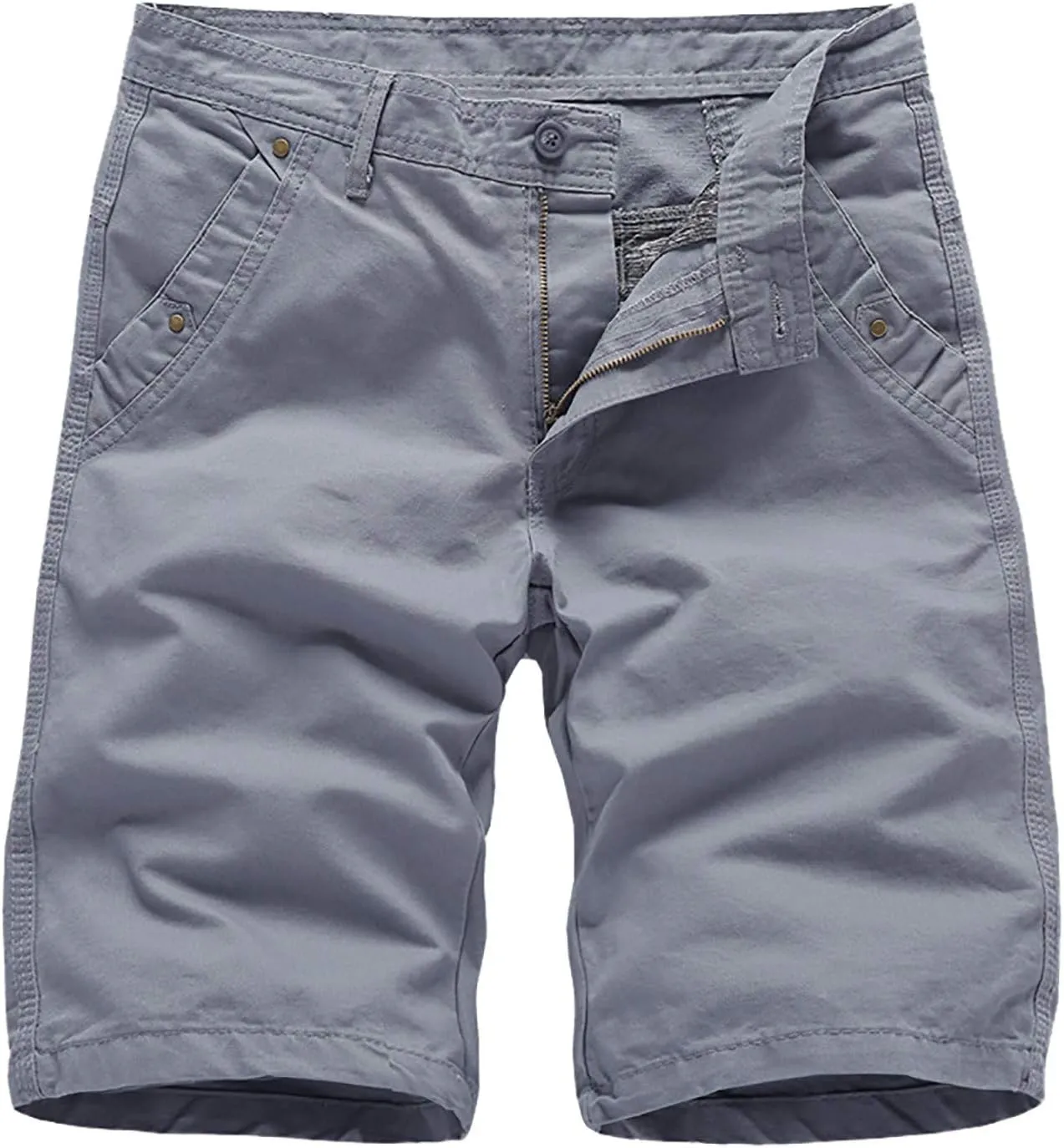 Mens Shorts Casual Big and Tall Cargo Shorts Classic Outdoor Hiking Tactical Pants Casual Sweat Shorts Multi Pockets