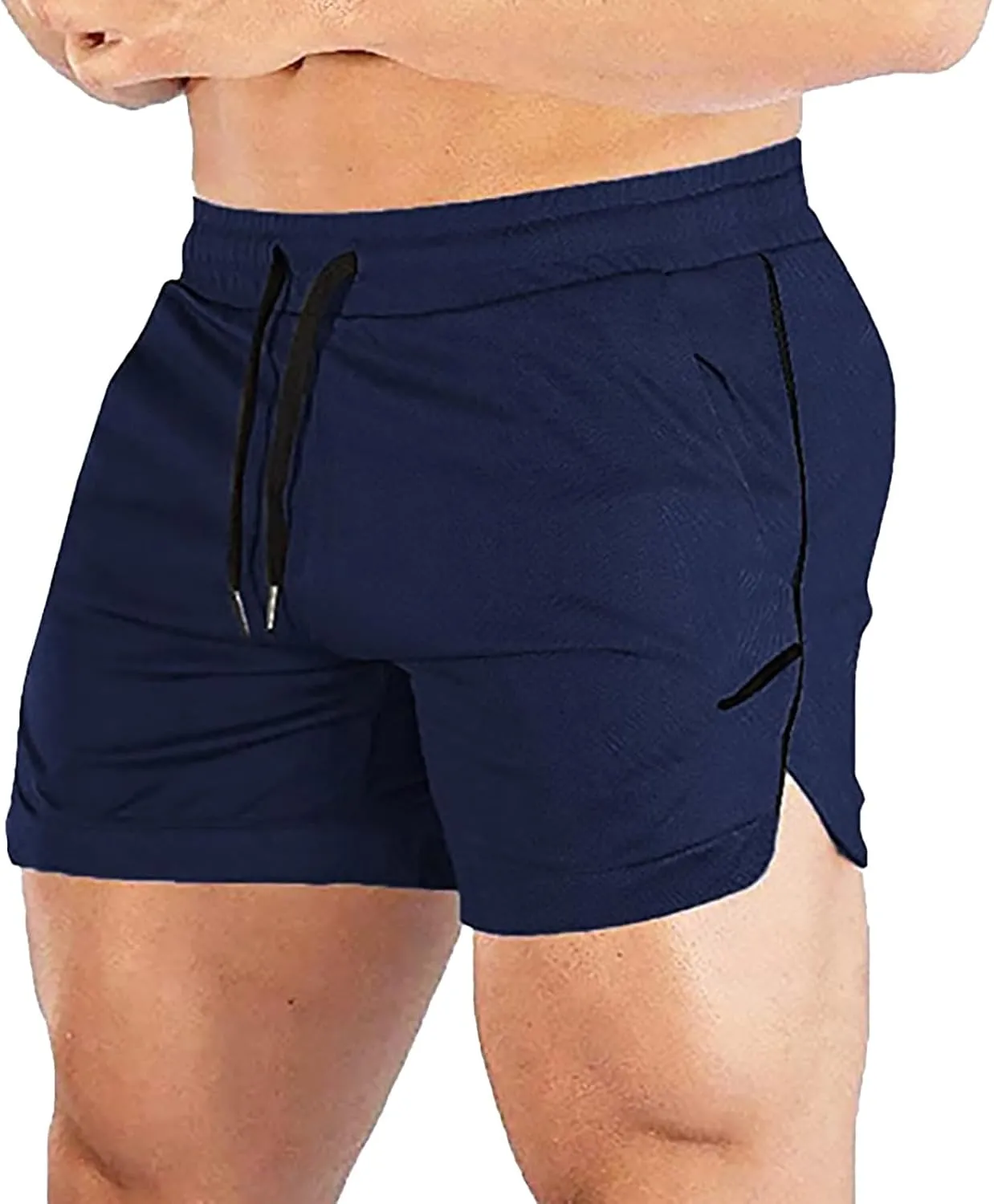 Mens Shorts Gym Shorts Athletic Running Shorts 5 Inch Inseam Shorts Basketball Shorts Pantalonetas para Hombre Cortas