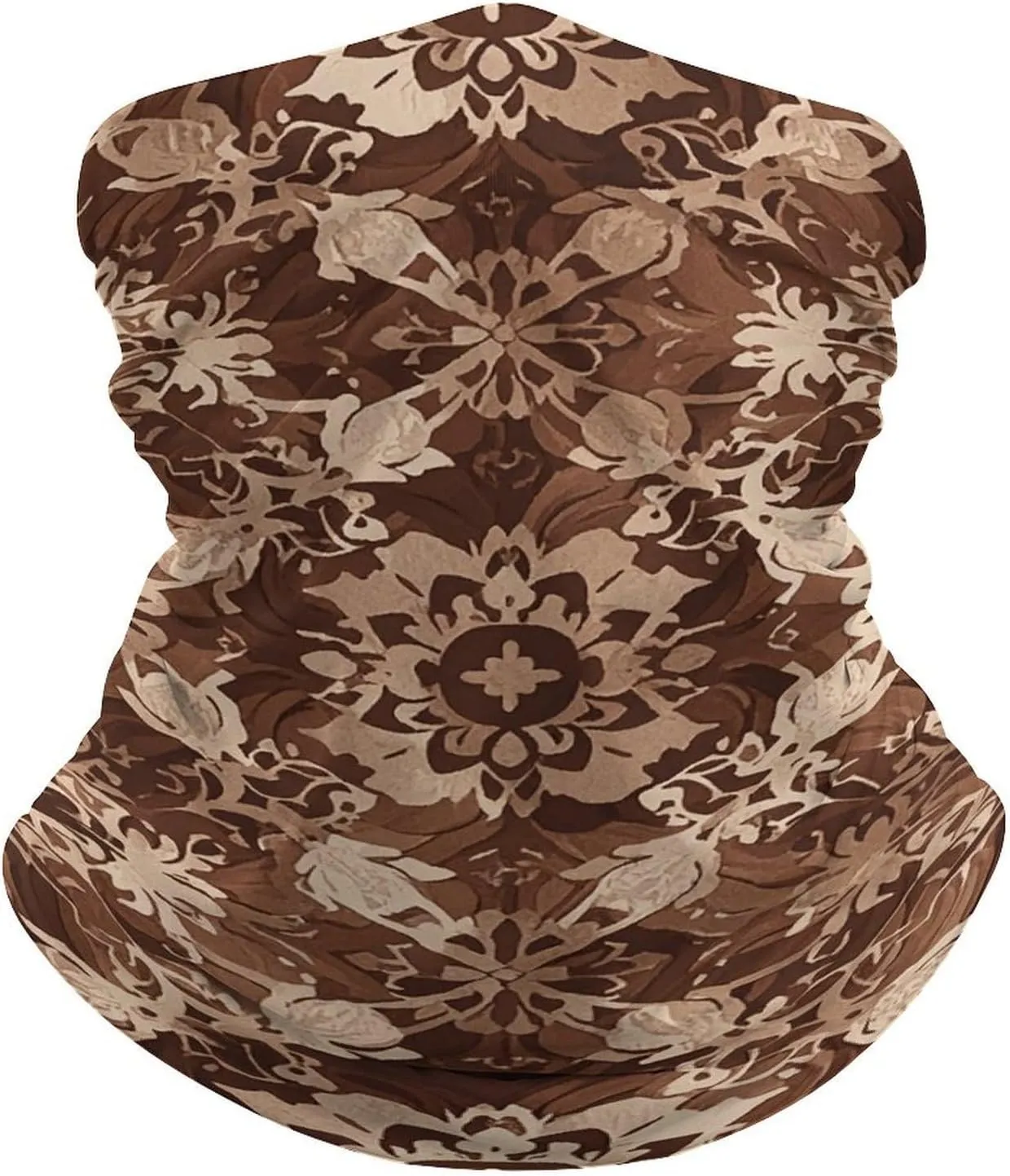 Neck Gaiter for Men Women Wood Grain Pattern Balaclava Windproof Face Mask Breathable Bandana Sun Protection Face Cover Scarf Headband for Skiing Hiking Cycling