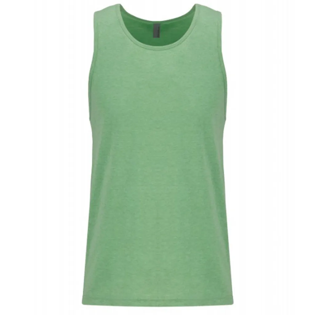 Next Level Men's Apple Green Premium Fitted CVC Tank
