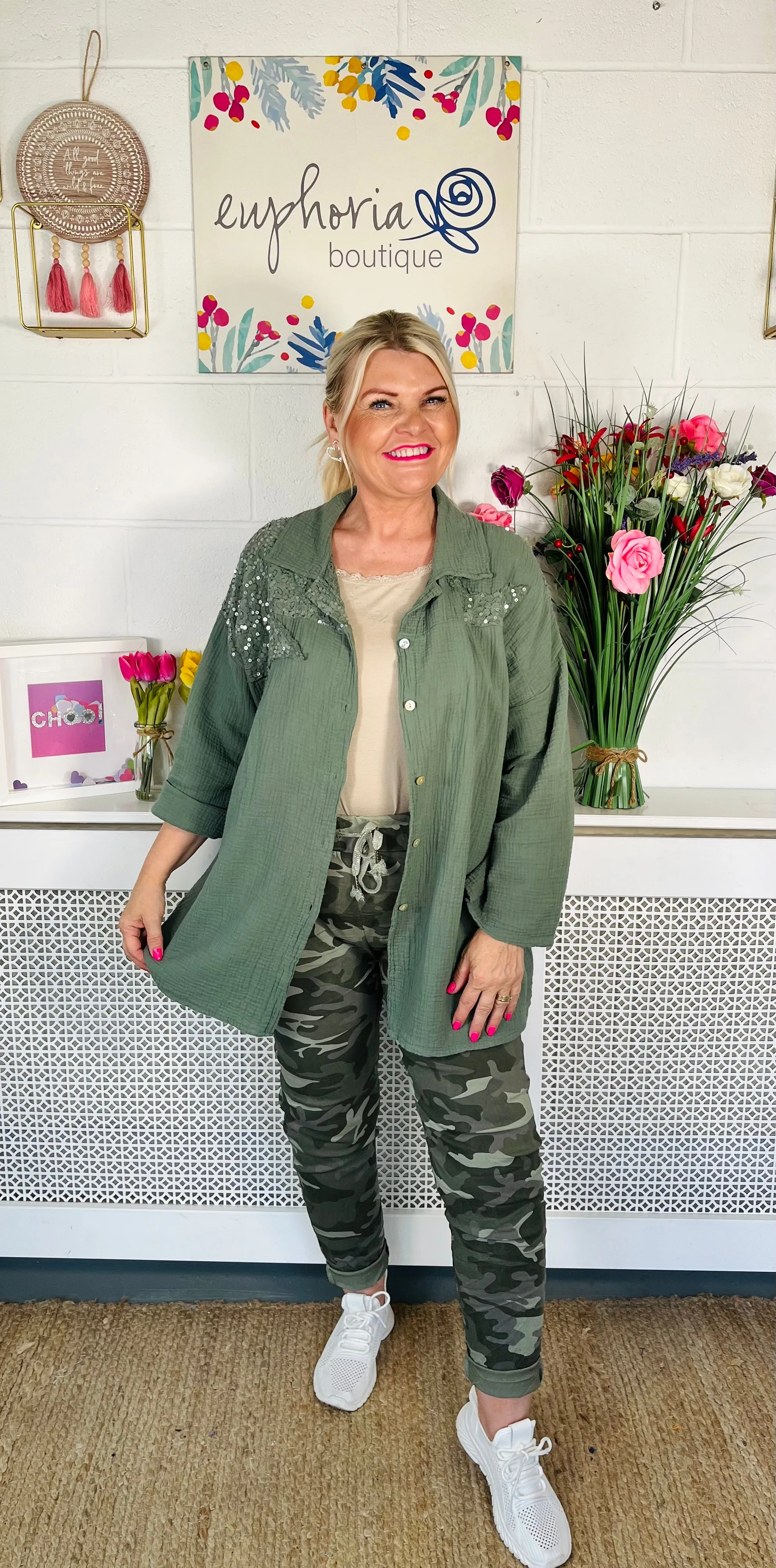 Orchard Camo Magic Trousers - Khaki