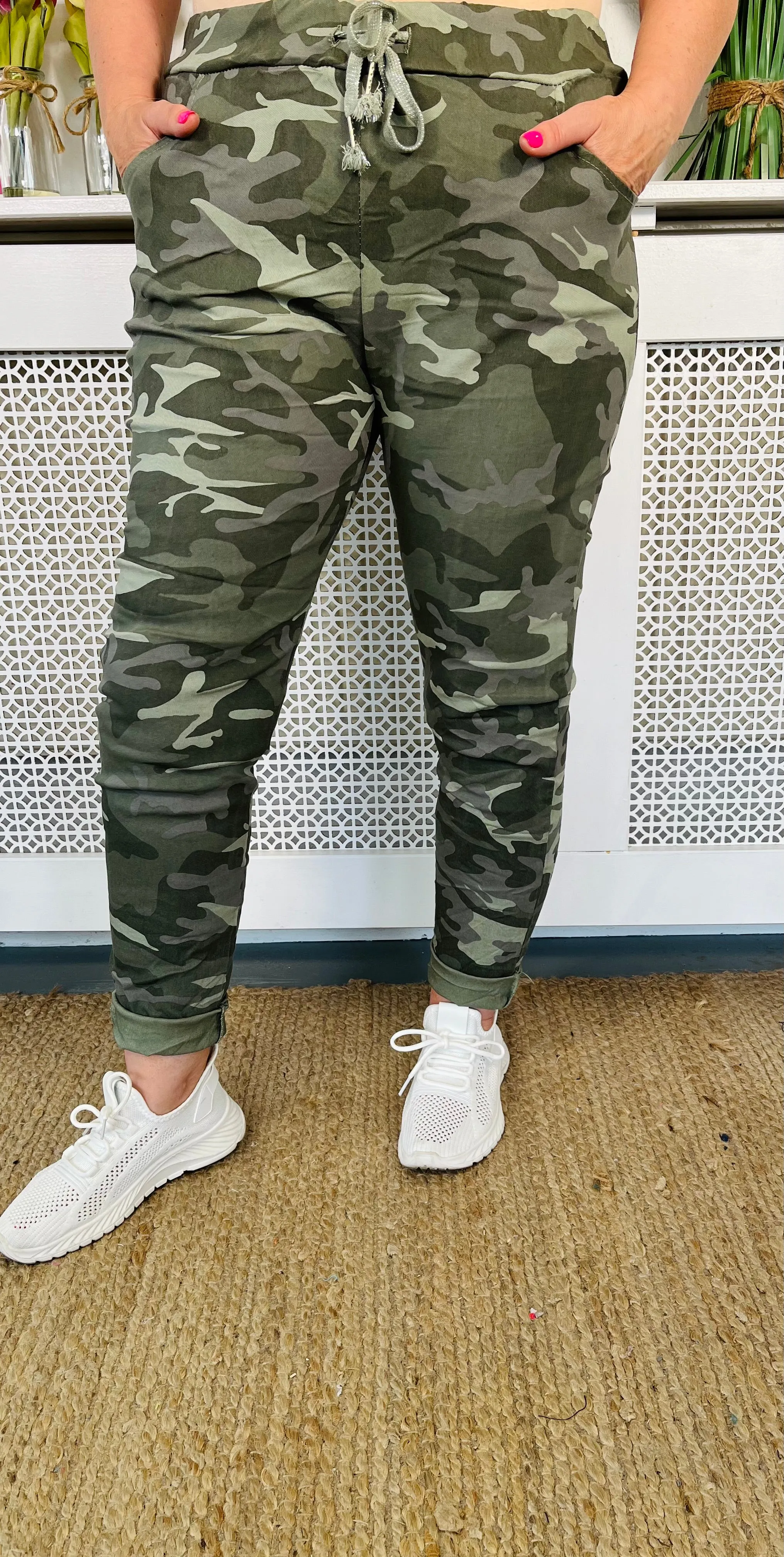 Orchard Camo Magic Trousers - Khaki