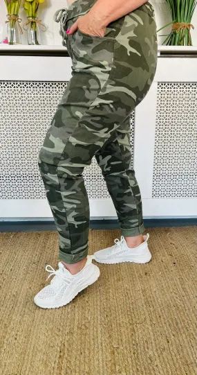 Orchard Camo Magic Trousers - Khaki