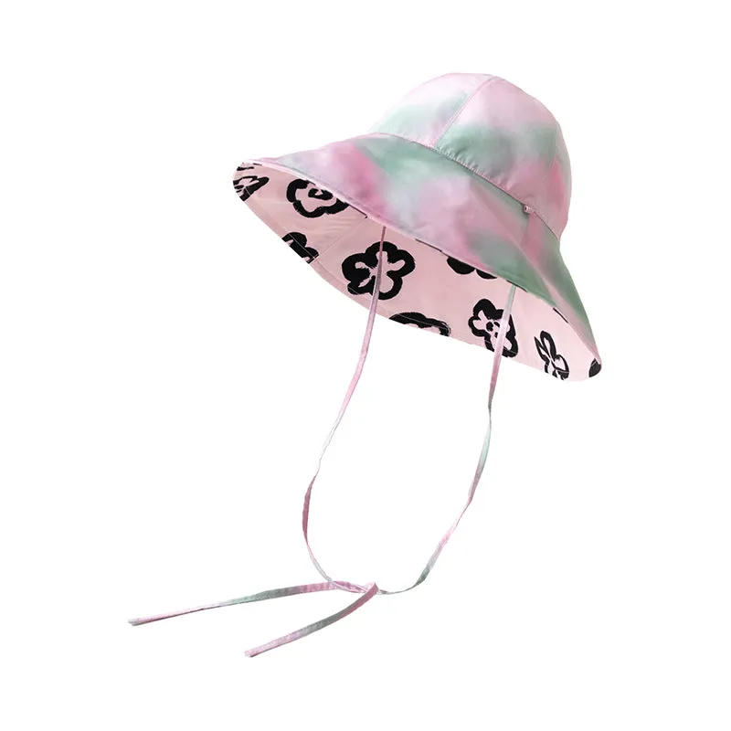 "Day Dream" Reversible Sun Hat - Pink