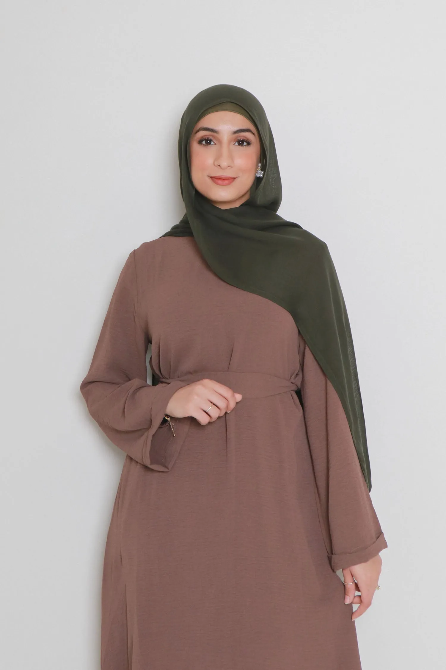 Rima Modal Scarf- Army Green