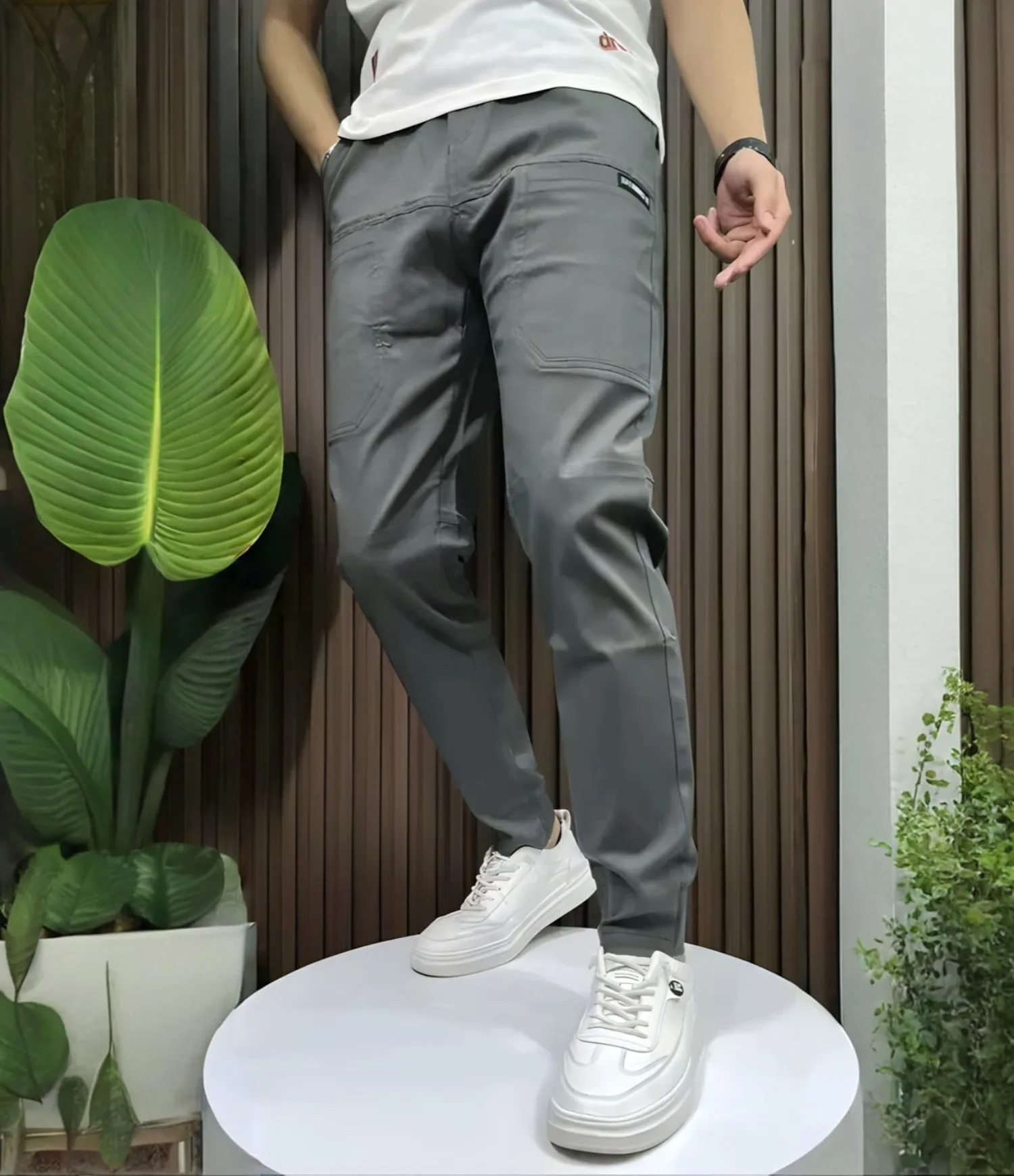 Samuel - Stretchy Cargo Pants 1 1 Free