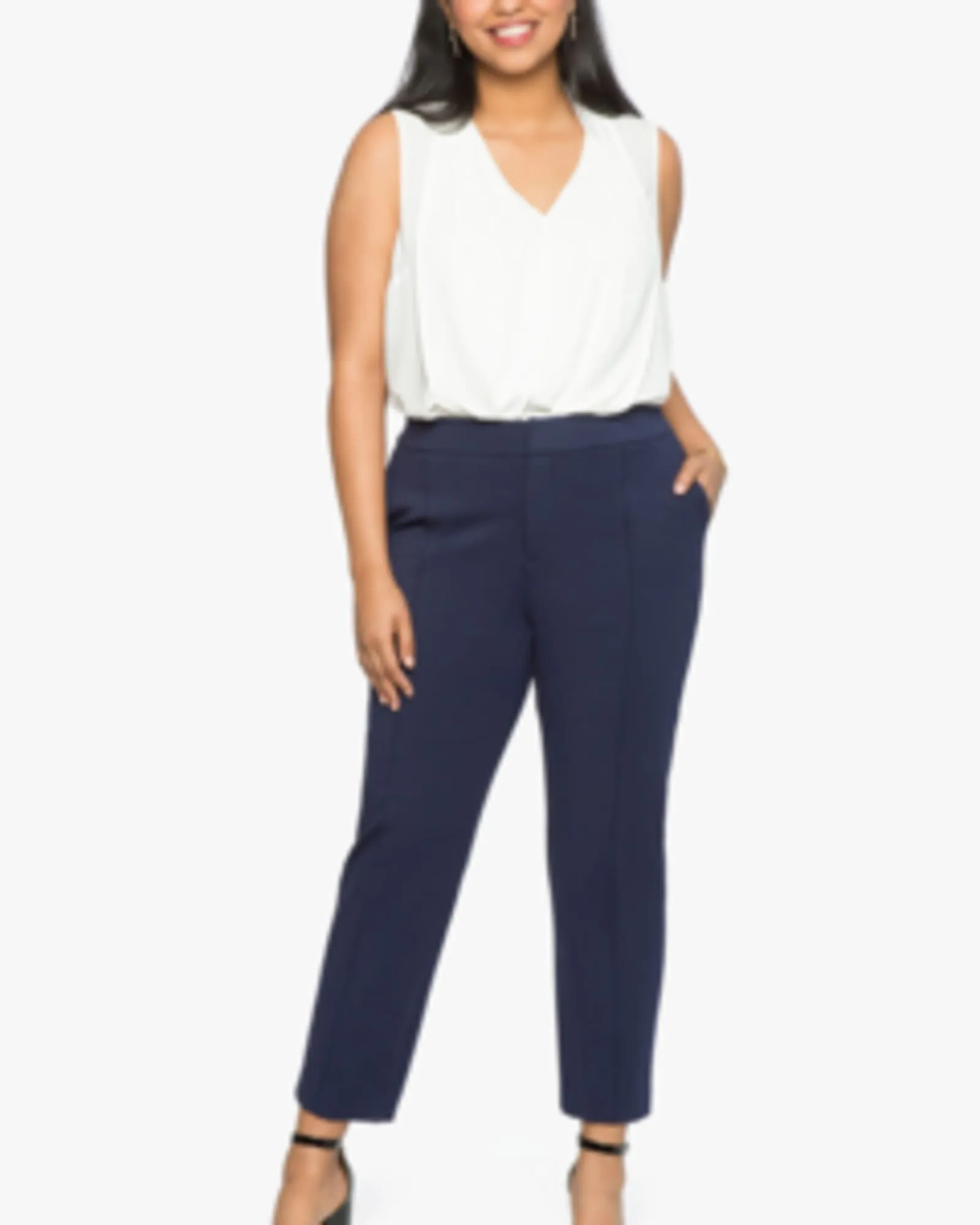Shannon Stretch Work Pant  | Maritime Blue