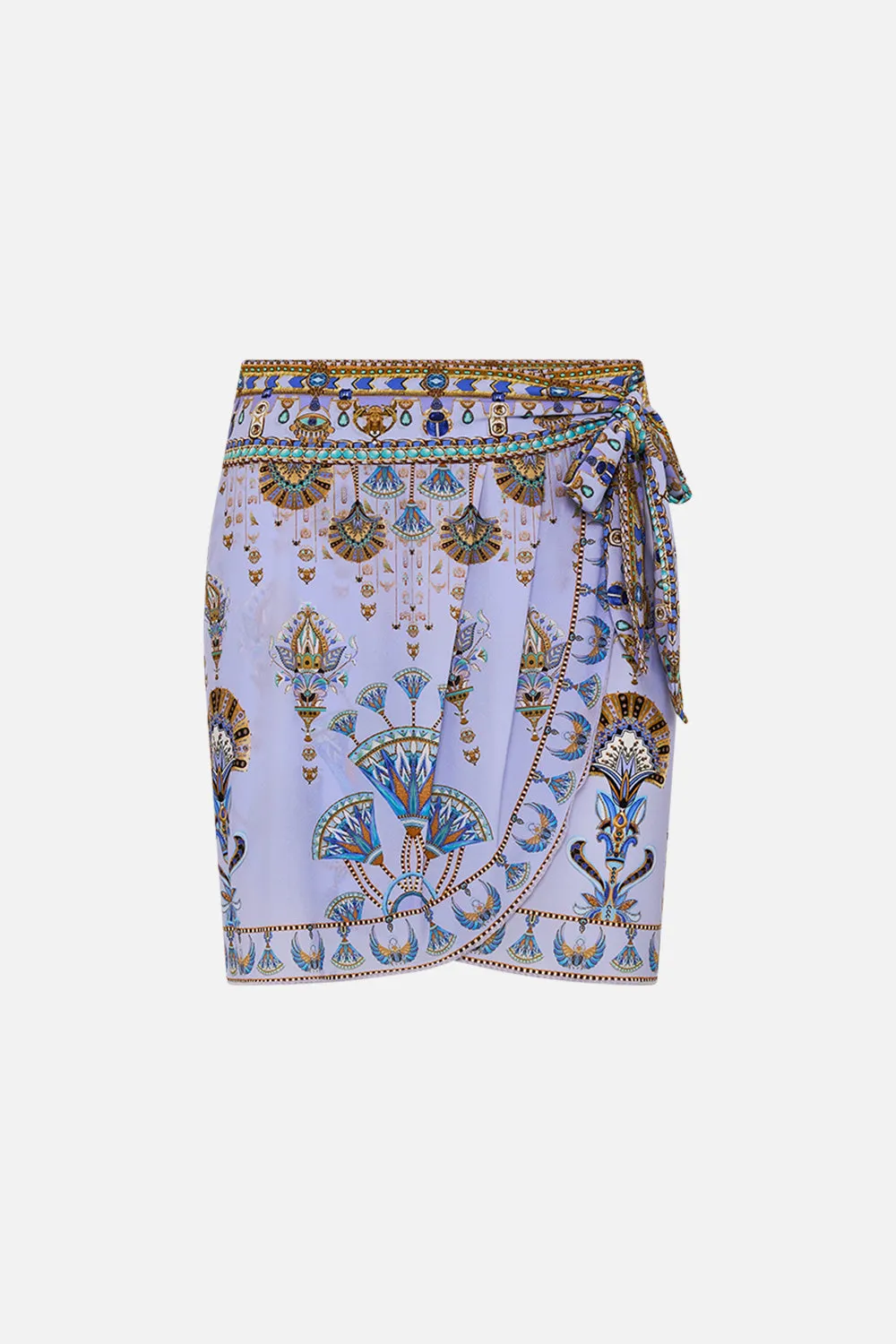 SHORT DRAPED SARONG UNDER SCARAB SKIES