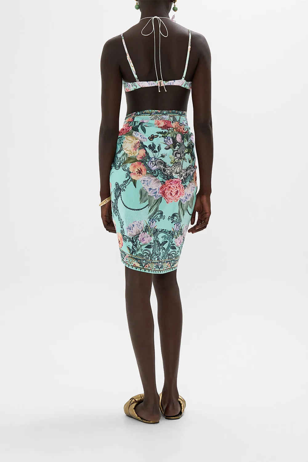 SHORT TASSEL SARONG PETAL PROMISE LAND
