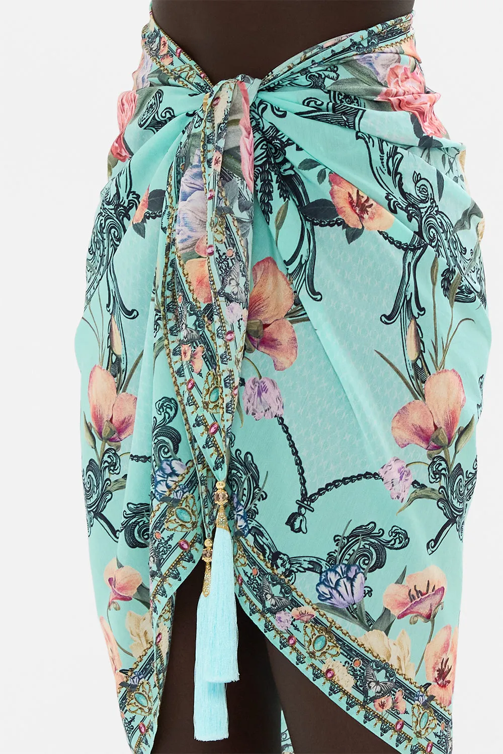 SHORT TASSEL SARONG PETAL PROMISE LAND