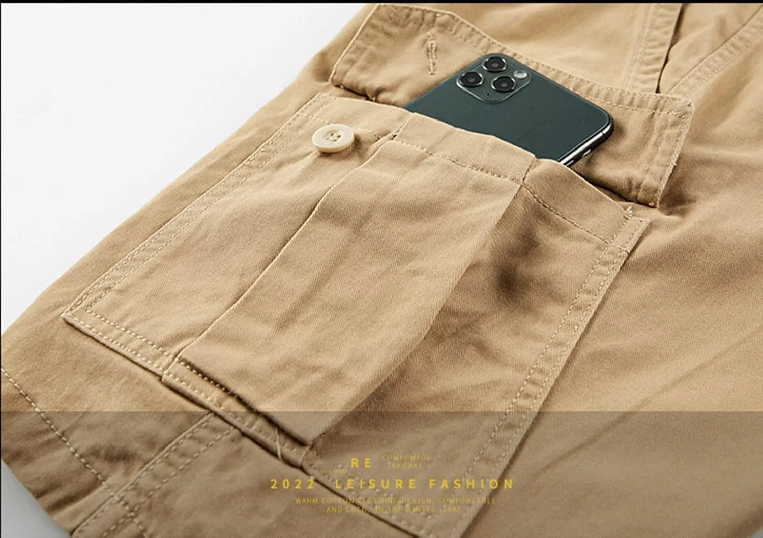 Shorts Men Casual Cargo Pants Cargo Shorts Classic Outdoor Hiking Tactical Pants Casual Sweat Shorts Multi Pockets