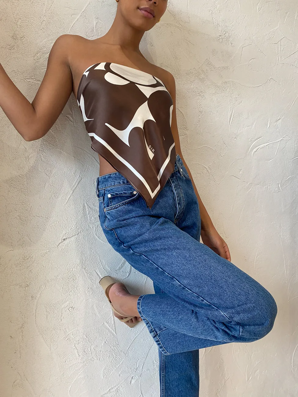 Sir Julien Scarf in Abstract Chocolate