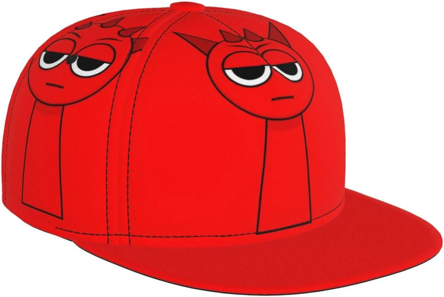Sprunki Trucker Hat Fashion Mens Women Snap Back Hats - Adjustable Baseball Cap Mesh Hat Unisex Headwear