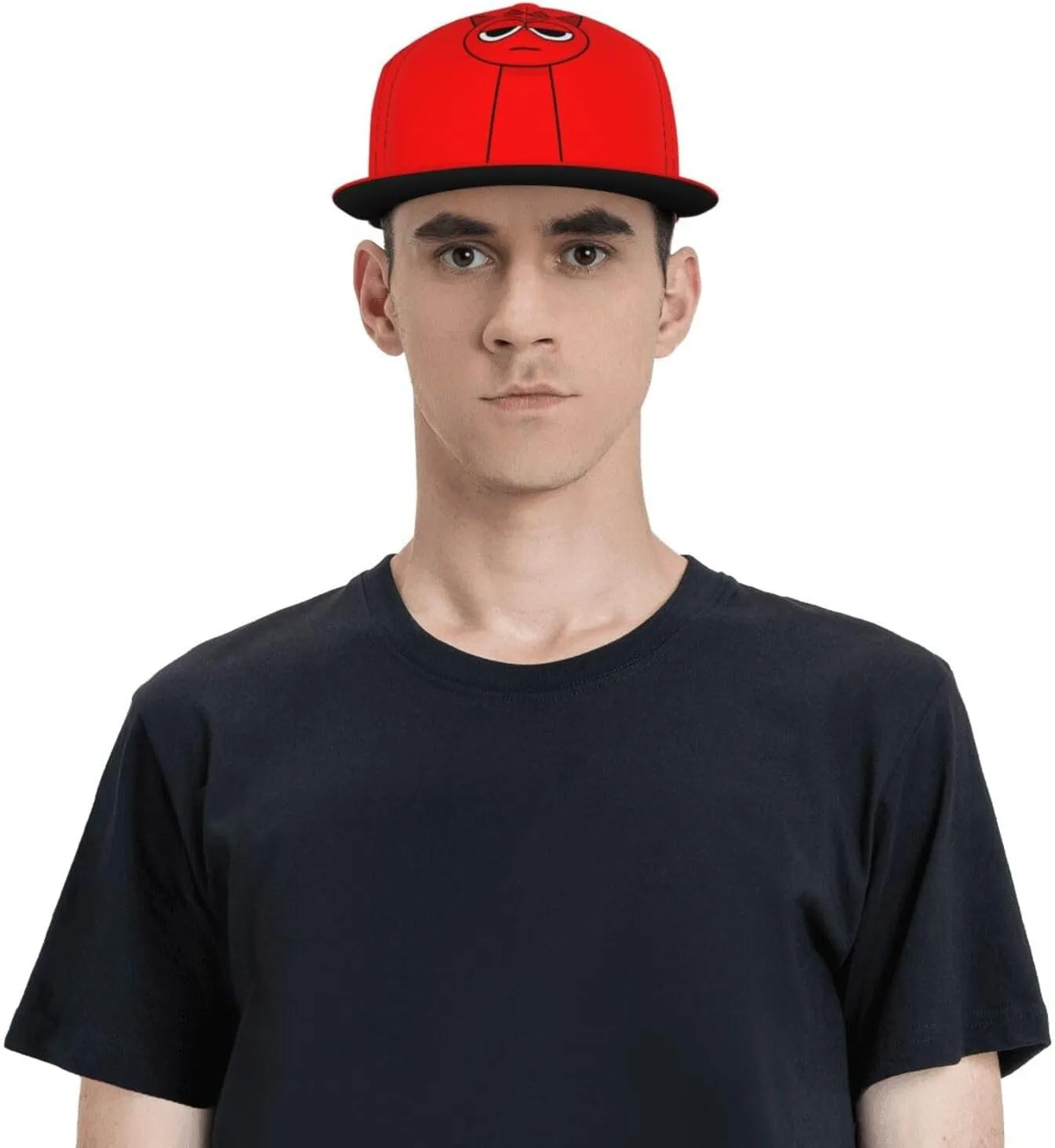 Sprunki Trucker Hat Fashion Mens Women Snap Back Hats - Adjustable Baseball Cap Mesh Hat Unisex Headwear