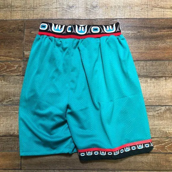 Street style casual sports print shorts