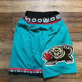 Street style casual sports print shorts