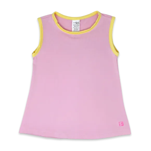 Tori Tank - Light Pink/Yellow