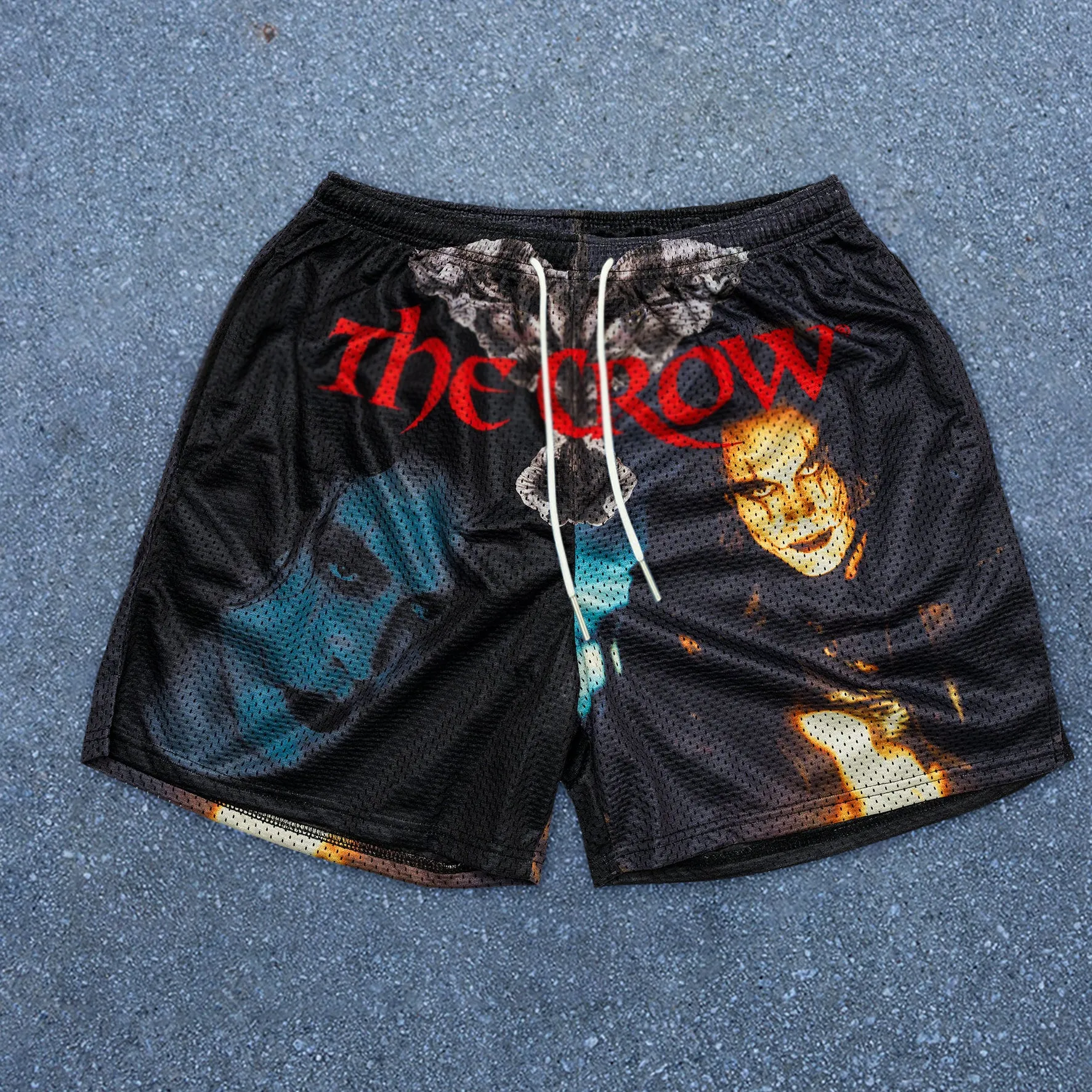 Trendy Casual Fashion Retro Mesh Shorts
