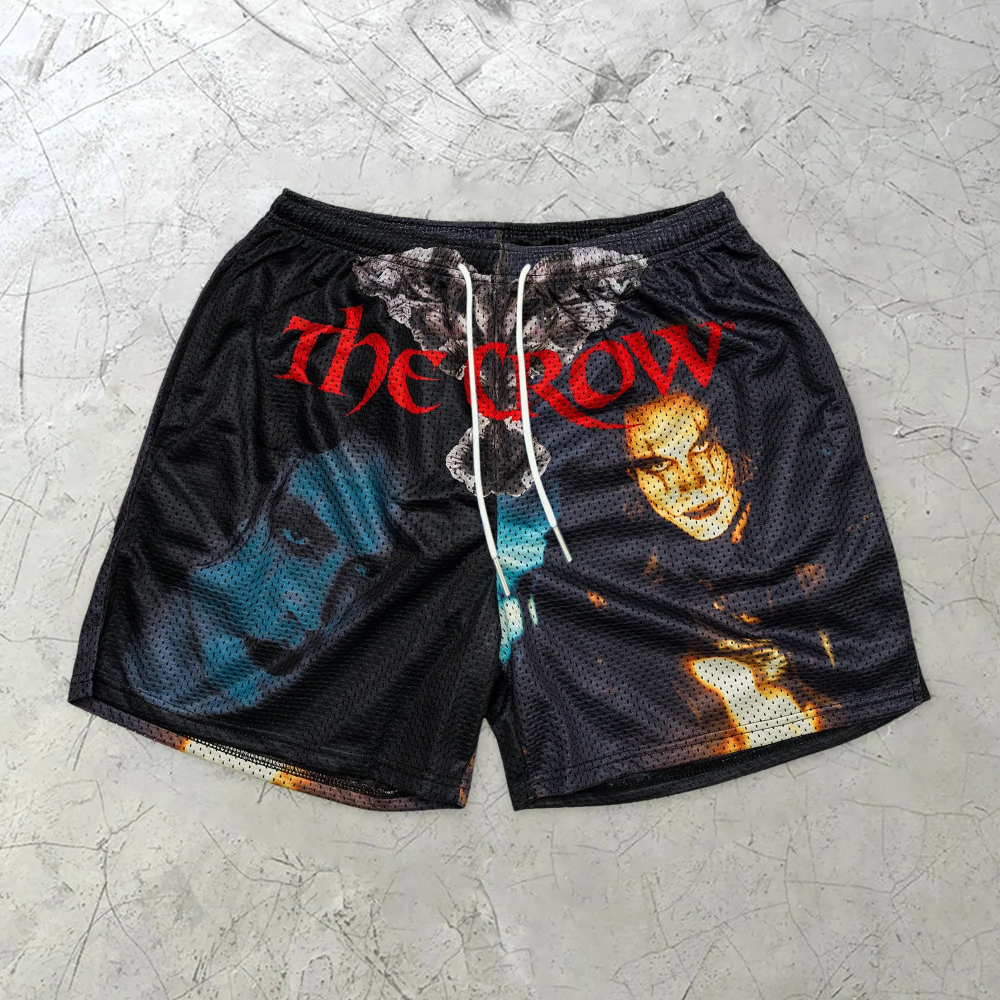 Trendy Casual Fashion Retro Mesh Shorts
