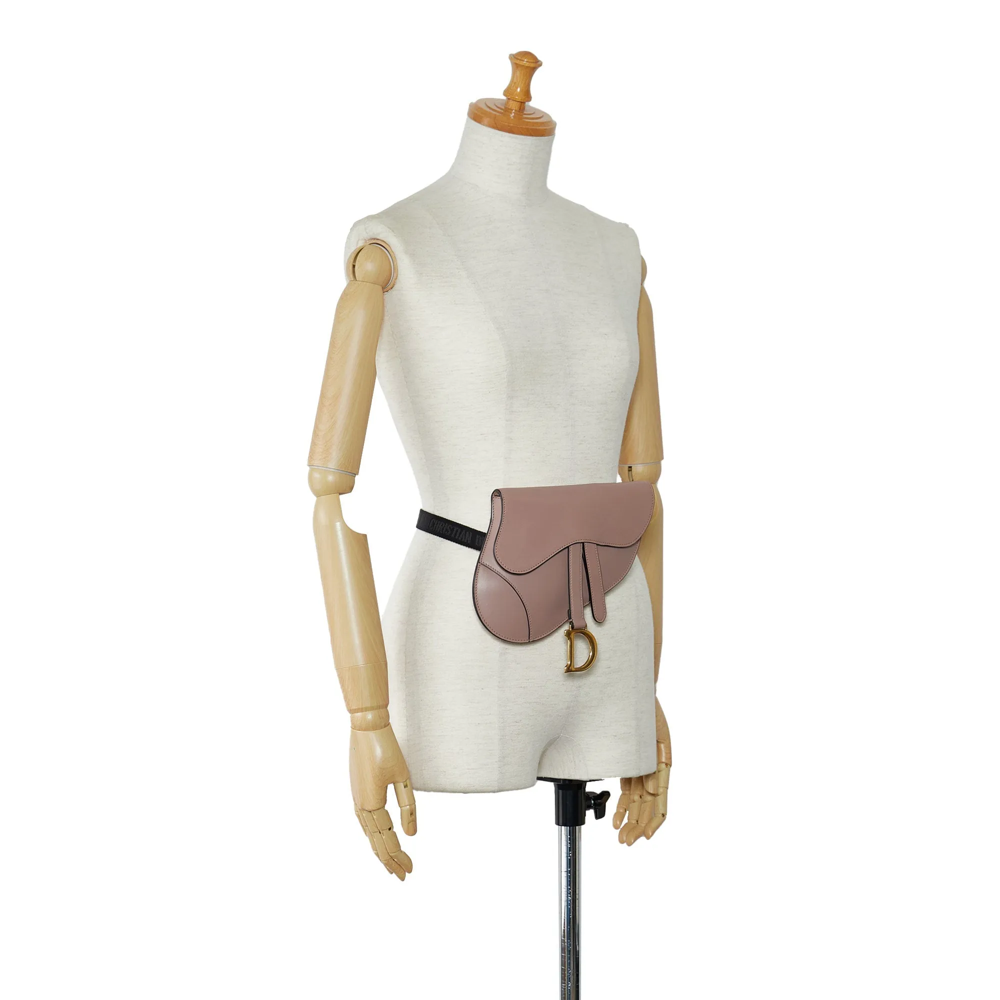 Trendy Inspired Dior Saddle Belt Bag Pink Leather