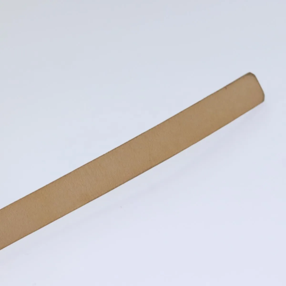 Trendy Inspired Louis Vuitton Belt Leather M Beige Lv Auth 88629