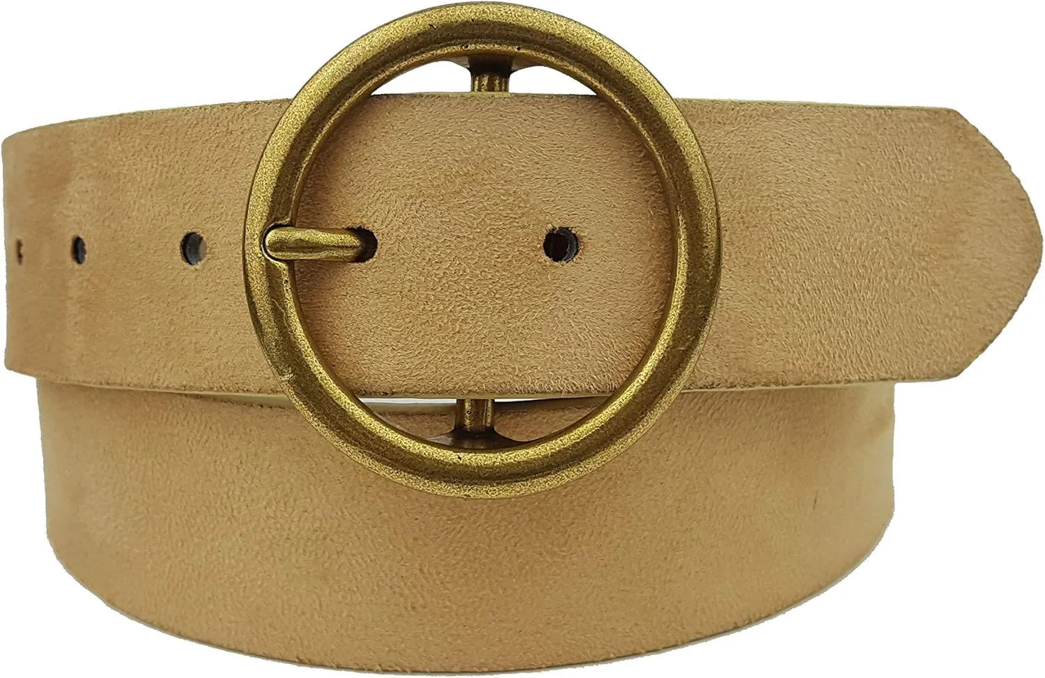 Trendy, Non-Animal, Vegan Suede Belt