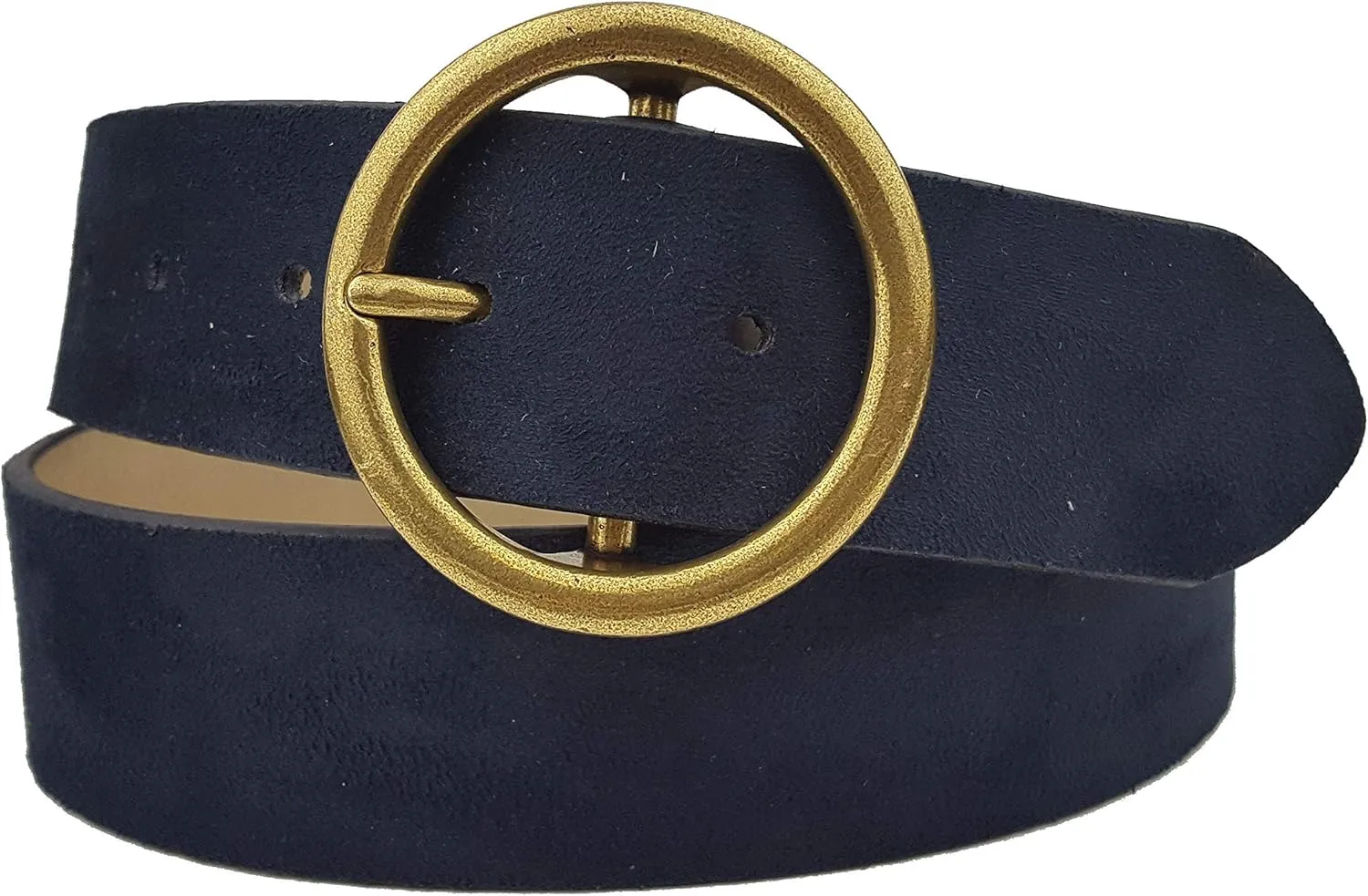 Trendy, Non-Animal, Vegan Suede Belt