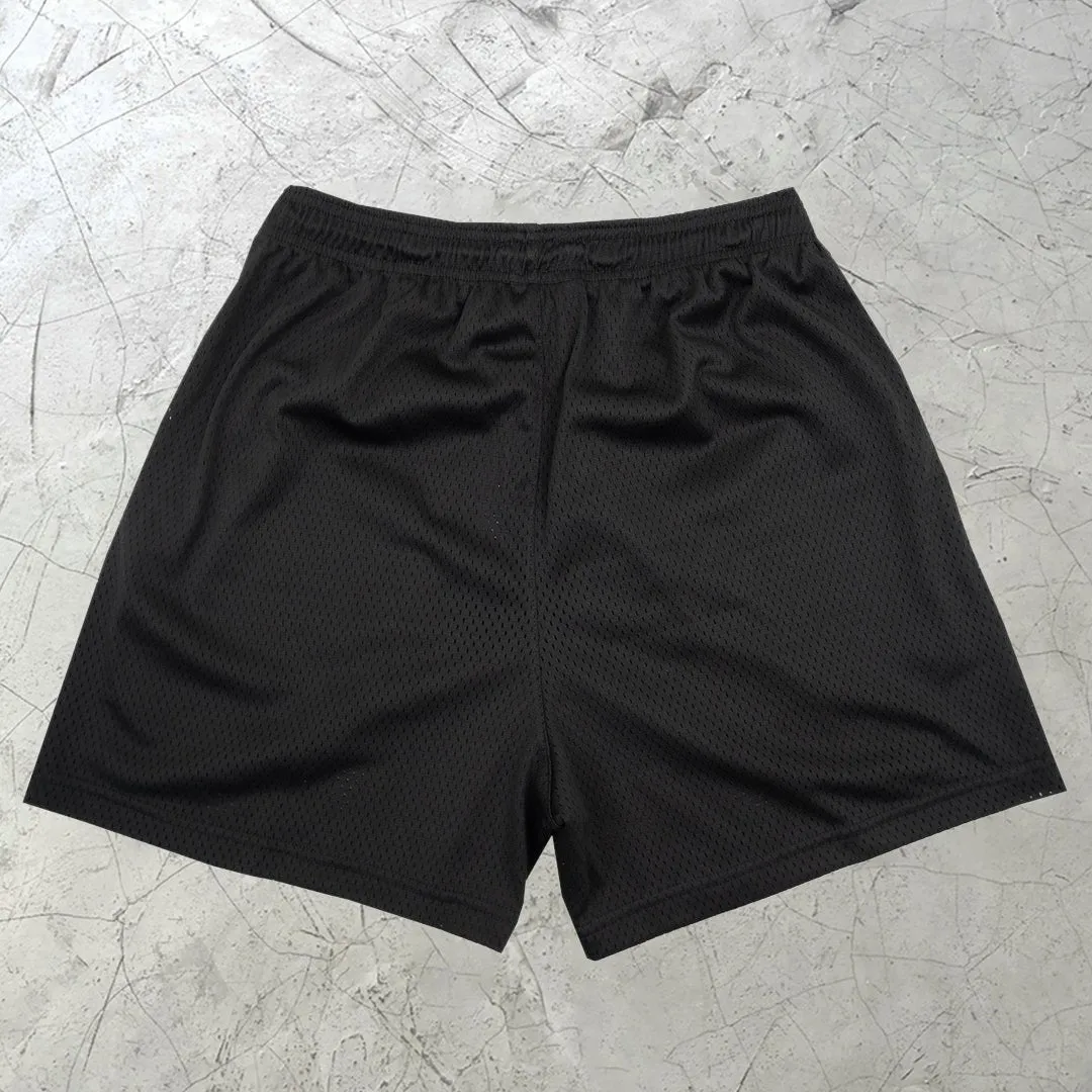 Trendy Printed Casual Street Mesh Shorts