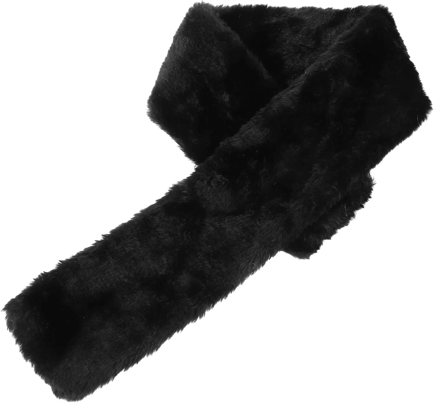 UPKOCH Faux Fur Scarf Collar for Women Winter Warmth Soft Comfortable Scarf Wraps Versatile Fashion Accessory for Daily Wear Work Shopping and Leisure