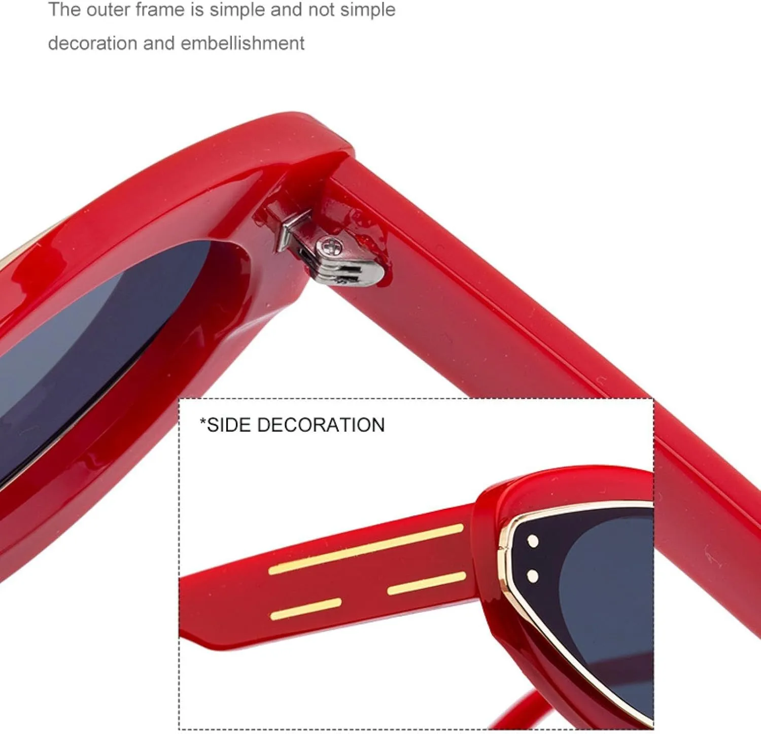 Vintage Cat Eye Sunglasses Women for Men Fashion Popular Luxury Sun Glasses Punk Uv400