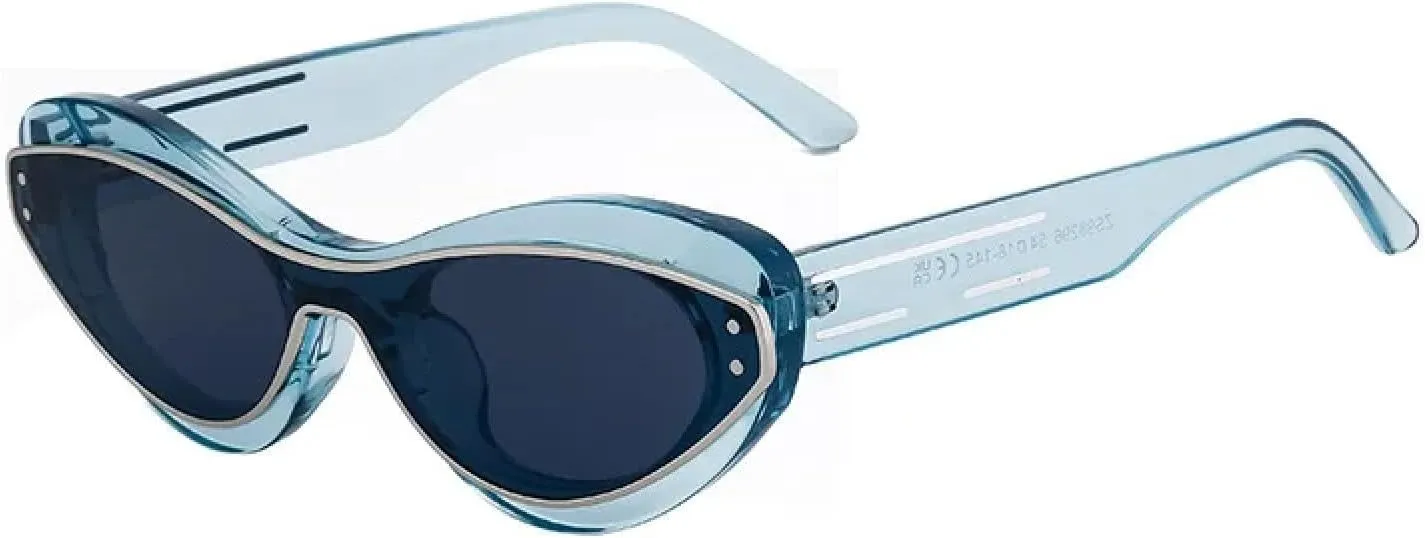 Vintage Cat Eye Sunglasses Women for Men Fashion Popular Luxury Sun Glasses Punk Uv400