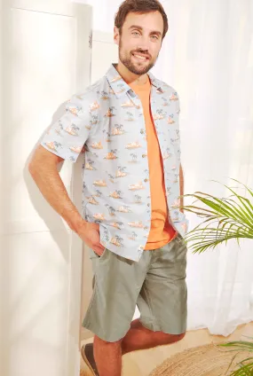 Weird Fish Murrisk Casual Shorts- Shadow