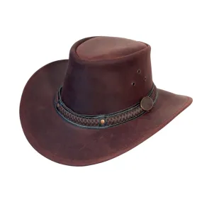 Wilsons Australian Leather Cowboy Hat