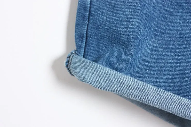 Women's Casual Loose Denim Shorts