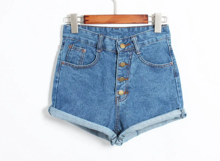 Women's Casual Loose Denim Shorts