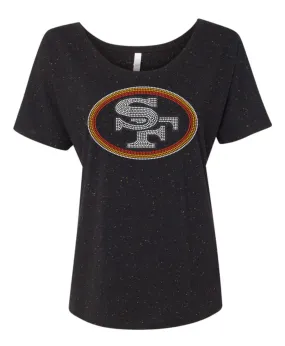 Women's Flowy Slouchy Tee-f