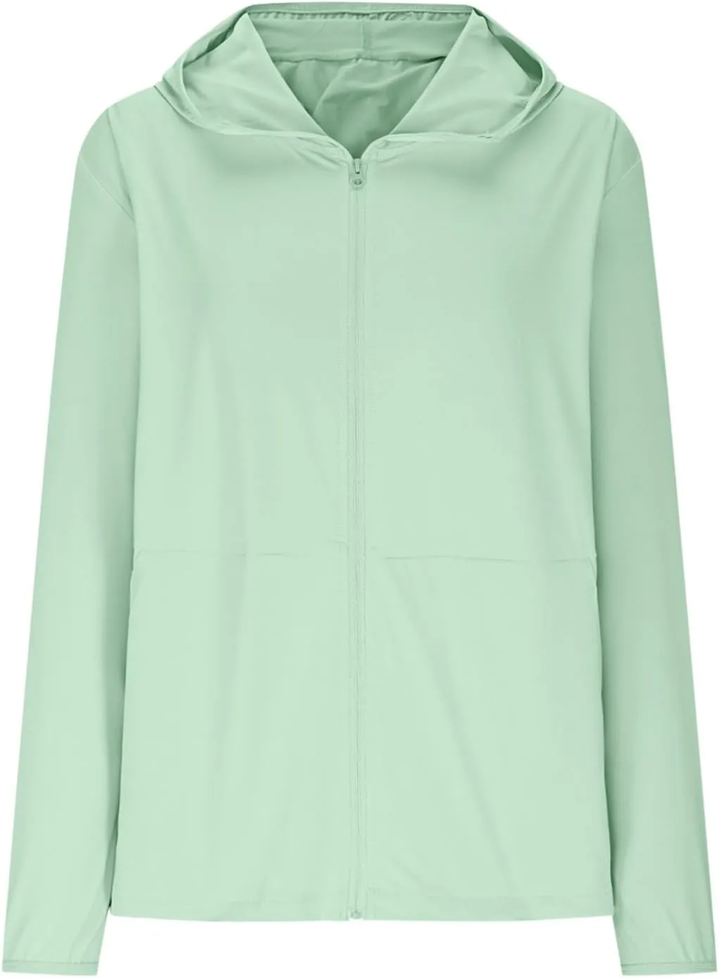 Womens UPF50  Long Sleeve Sun Shirt UV Protection Hoodie Hiking Workout Tops Quick Dry Outdoor Light Athletic Jackets